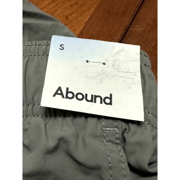 Abound Shorts Elastic Waistband Drawstring Side Pockets Lightweight Gray S NWT - Picture 7 of 9